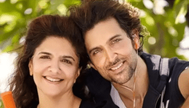Hrithik Roshan saying mother Pinky Roshan motivated too me