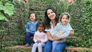 Sunny Leone, keeping the safety of her three children in mind