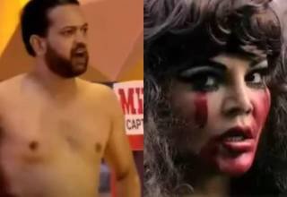 Bigg Boss 14: Rakhi Sawant breaks Rahul Mahajan's dhoti