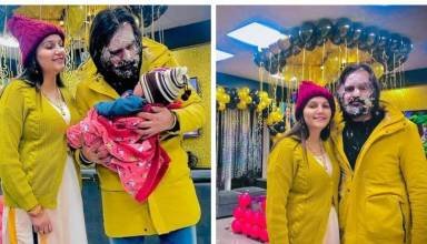 Sapna Choudhary Celebrates Husband Veer Sahu’s Birthday